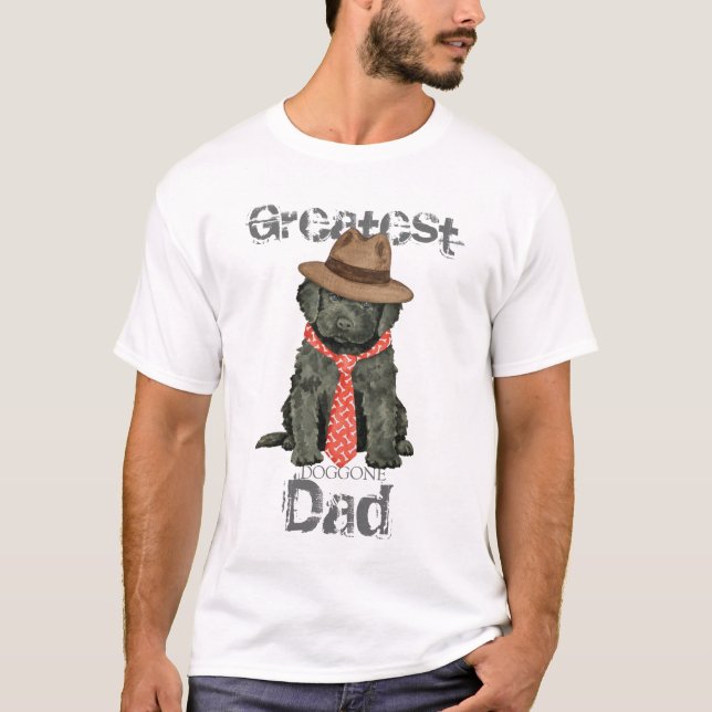 T-shirt papa Barbet (Devant)