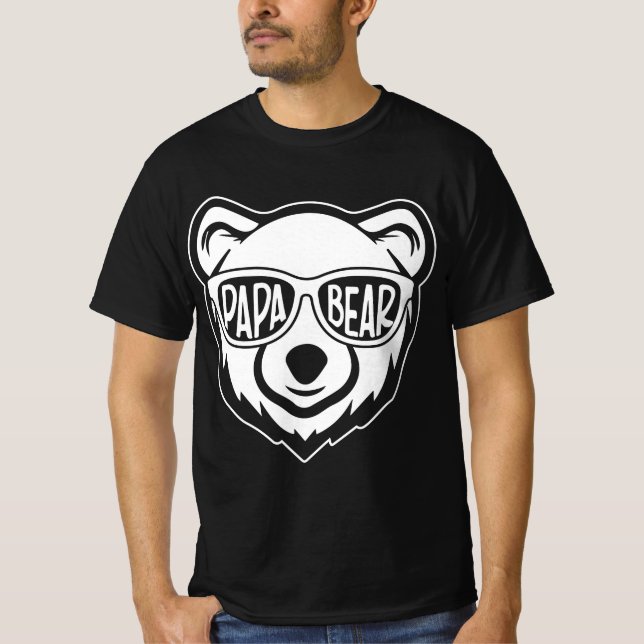 T-shirt 🐻 Papa Bear 🐻 (Devant)