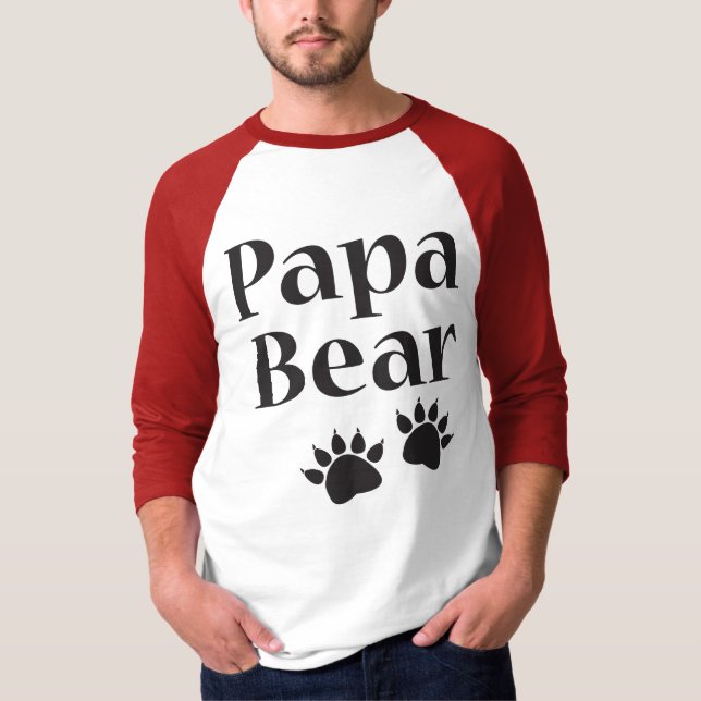T-shirt Papa Bear (Devant)