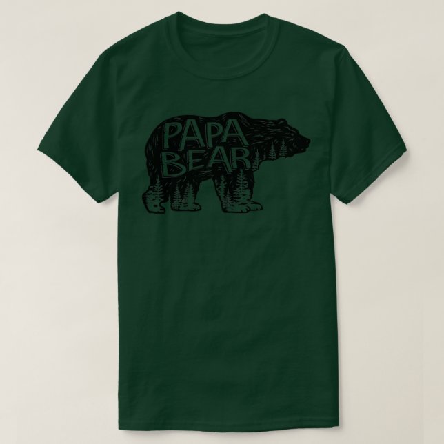 T-shirt Papa Bear6 (Design devant)
