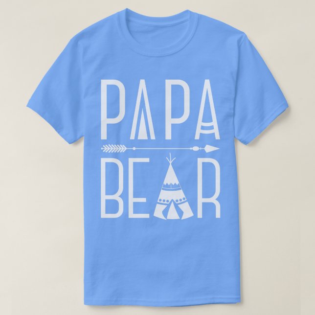 T-shirt Papa Bear (2) (Design devant)