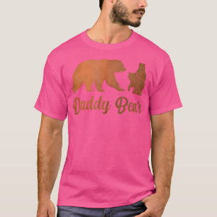 T-shirt Papa Bear 2 Cubs Papa Bear Awesome Camping