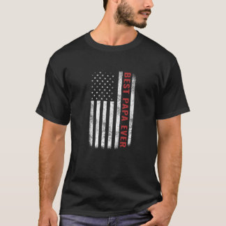 T-shirt Papa Bear Best Papa Ever Père Day Pêche Papa