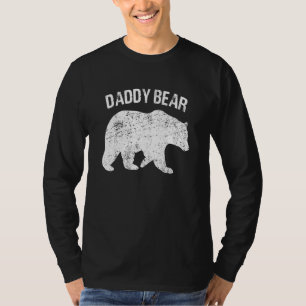 T-shirt Papa Bear Matching Famille Papa Bear Camping
