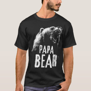 T-shirt Papa Bear Meilleur Papa T Fête des pères Père Pop 