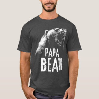 T-shirt Papa Bear Meilleur Papa T Fête des pères Père Pop 