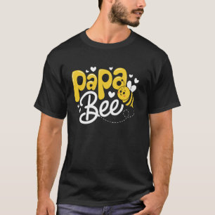 T-shirt Papa Bee Famille Apiculteur Correspondant Papa Pap