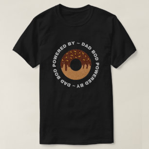 T-shirt Papa Bod Actionné Par La Parties scintillant T-Sh