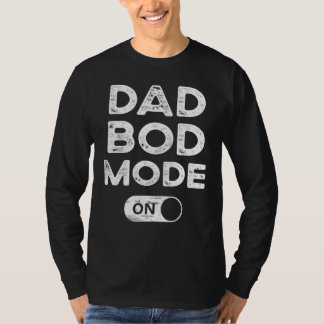 T-shirt Papa Bod Mode Sur Papa Bod Gym Entraînement Jour d