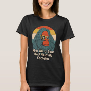 T-shirt Papa Buveur de bière, tenez ma sonde urinaire Boir