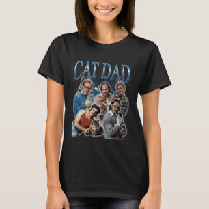 T-shirt Papa Chat Drôle Gen Z Mème Dank Contrefaçon