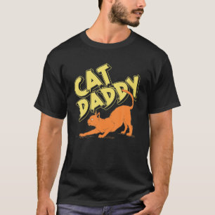 T-shirt Papa chat ! Drôle mignon Street Art Graffiti Spray