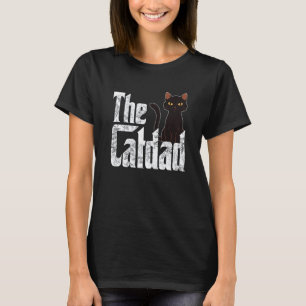 T-shirt Papa Chat Le Parrain des Chats Papa Chat Fou Papa