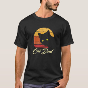 T-shirt Papa Chat Papa Chéri Meilleur Papa Chat Fête Des P