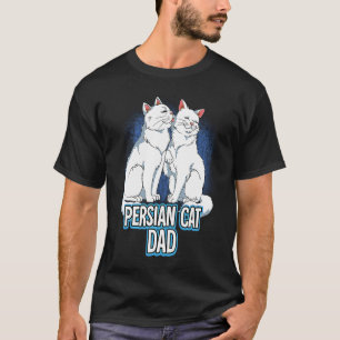 T-shirt Papa Chat Persan