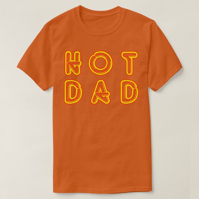 T-shirt Papa chaud (Design devant)
