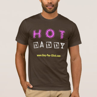 T-shirt "Papa CHAUD" Gay-Per-Click.com T