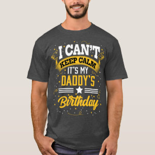 T-shirt Papa Chemise Anniversaire Je Ne Peux Pas Garder Le