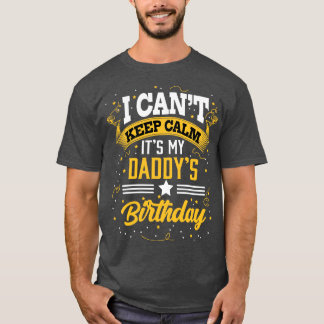 T-shirt Papa Chemise Anniversaire Je Ne Peux Pas Garder Le