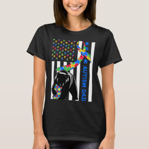 T-shirt Papa Chemises Sensibilisation sur l'autisme Drapea