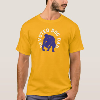 T-shirt Papa Chien Dévoué Ramasseur de Caca Sexy
