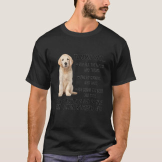 T-shirt Papa Chien Joyeuse Fête Des Pères Au Meilleur Rétr