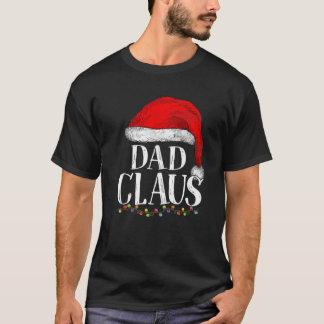 T-shirt Papa Claus Noël Funny Pyjamas Père Noël