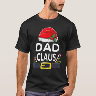 T-shirt Papa Claus Pyjamas de Noël Santa Hat Correspondanc