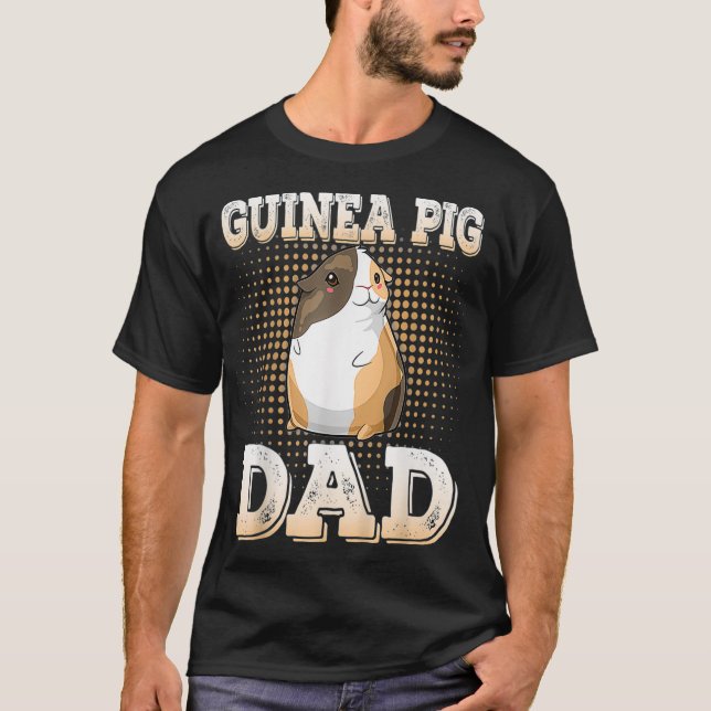 T-shirt Papa cochon de Guinée génial (Devant)