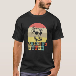 T-shirt Papa comme aucun agriculteur de vaches éleveur de