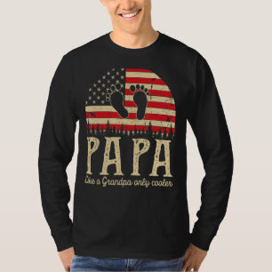T-shirt Papa Comme Un Grand-Père Seulement Hommes Glacière