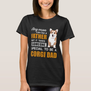 T-shirt Papa Corgi Fête des Pères