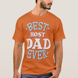 T-shirt Papa d'accueil Meilleur Père d'accueil Famille d'a