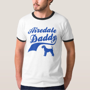 T-shirt Papa d'Airedale
