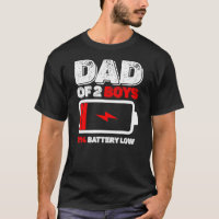 Papa de 2 deux garçons batterie basse pour la fête