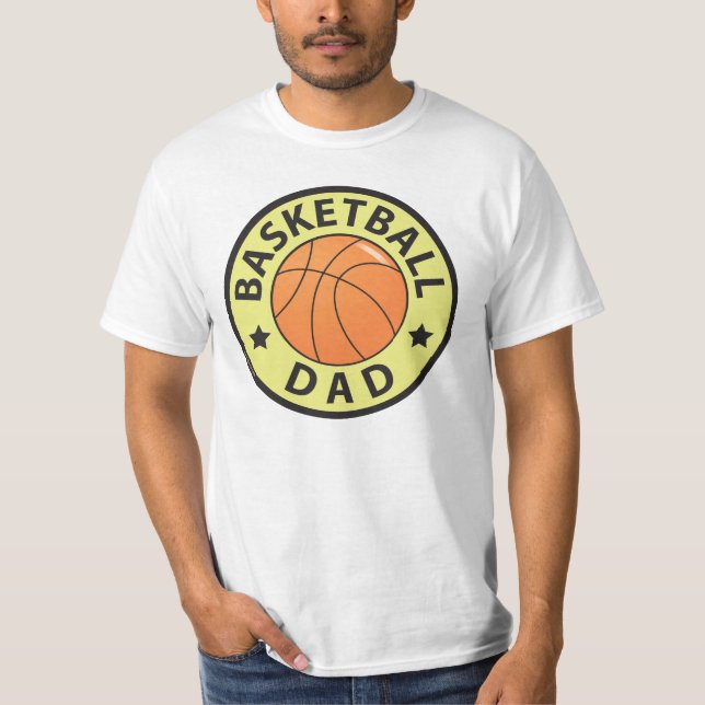 T-shirt Papa de basket-ball (Devant)