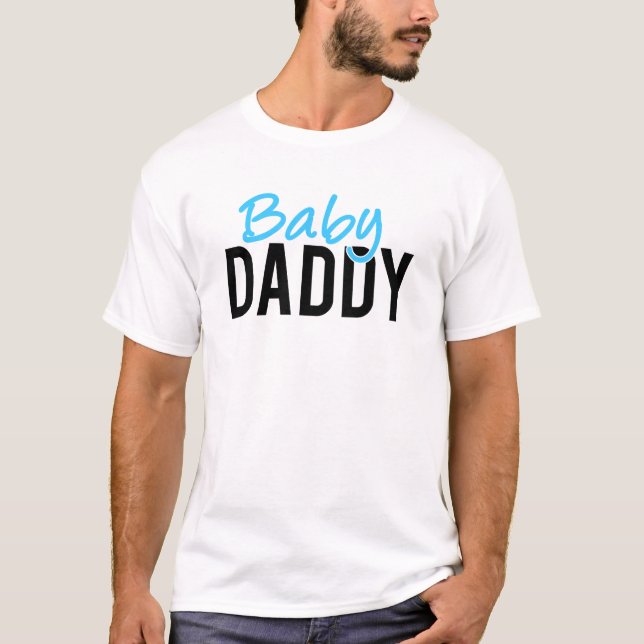 T-shirt Papa de bébé (Devant)