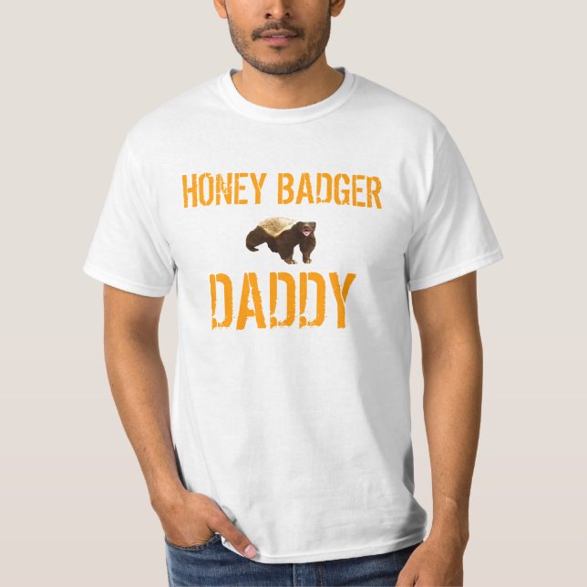 T-SHIRT PAPA DE BLAIREAU DE MIEL (Devant)