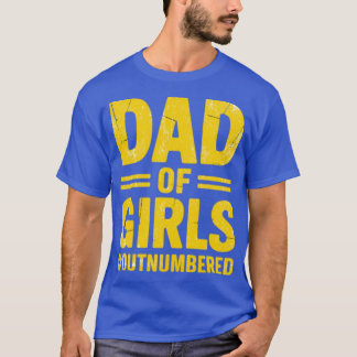 T-shirt Papa de Filles en surnombre - Blagues de Papa Fill