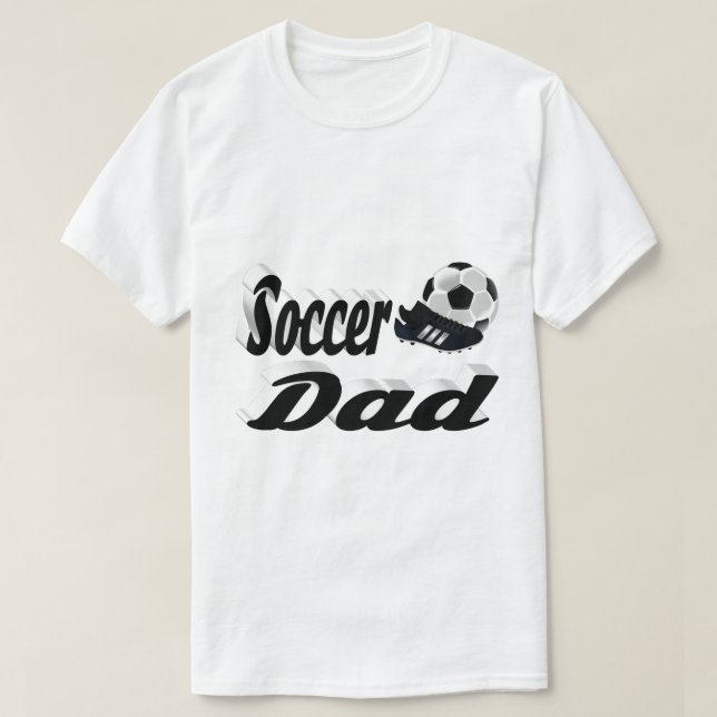 T-shirt papa de football (Design devant)