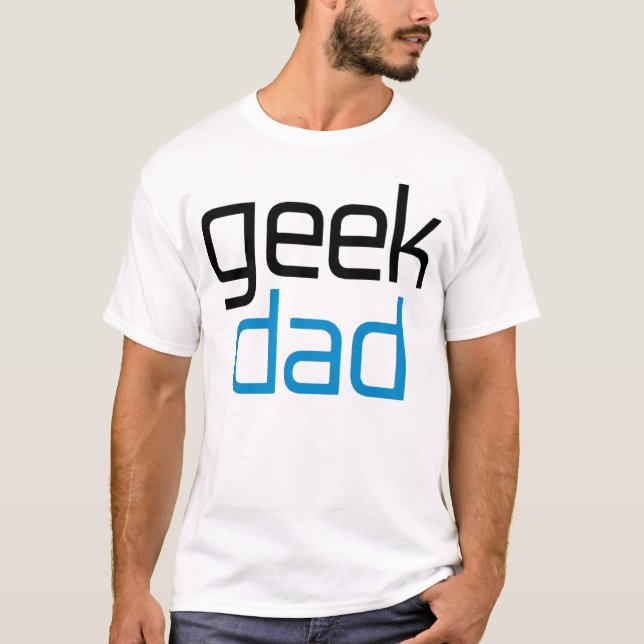 T-shirt Papa de geek (Devant)