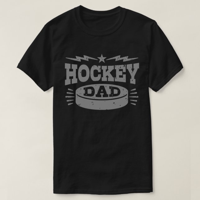 T-shirt Papa de hockey (Design devant)