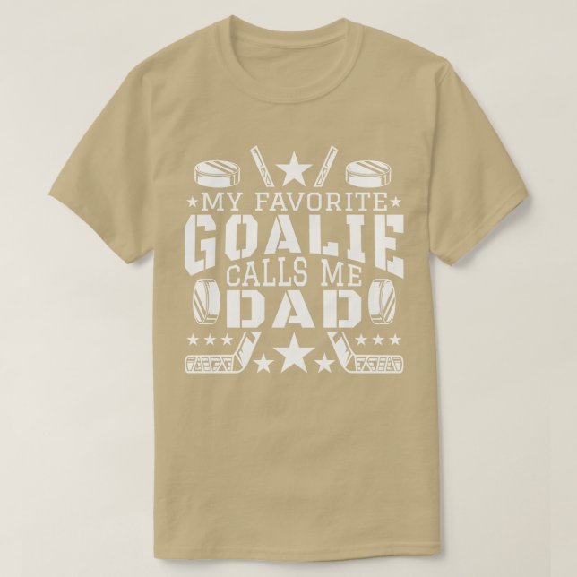 T-shirt Papa de hockey (Design devant)