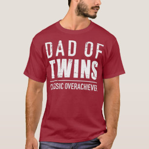 T-shirt Papa de jumeaux suracheur classique