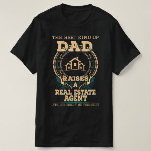 T-shirt Papa de l'agent immobilier