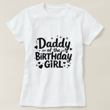 Papa De L'Anniversaire Rose Girl