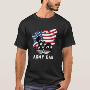 T-shirt Papa de l'armée