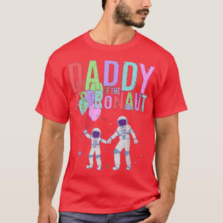 T-shirt Papa De L'Astronaut Space Anniversaire Fête T-Shir