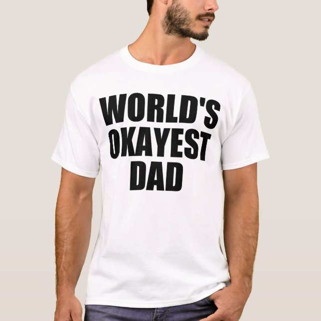 T-SHIRT PAPA DE L'OKAYEST DU MONDE (Devant)