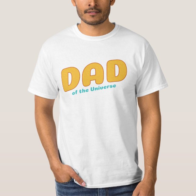 T-shirt Papa de l'univers : Fête des pères 2024 (Devant)